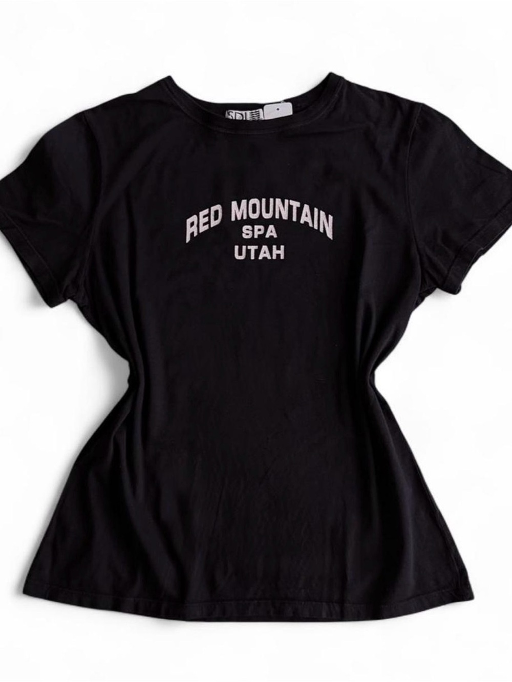 Red Mountain Spa Utah Black Graphic Short Sleeve Tee